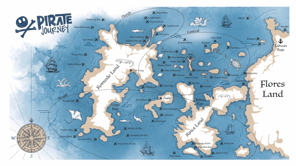 PJ Komodo Map - Complete
