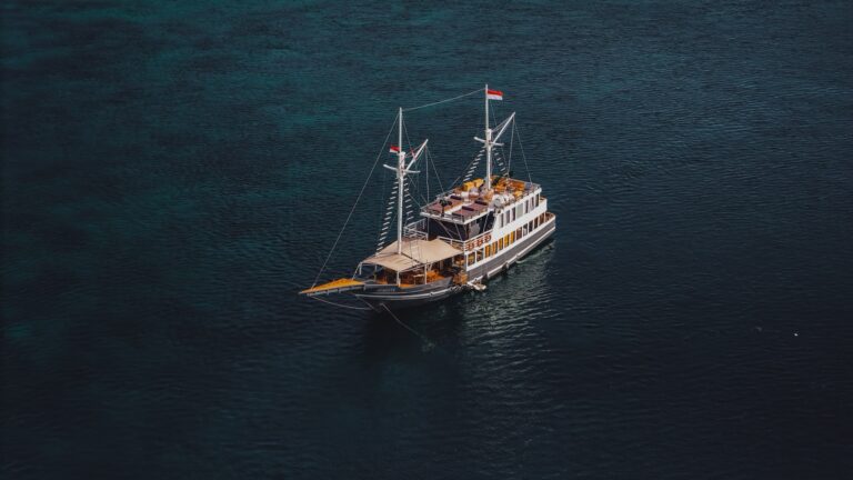 The Semesta Voyage luxury phinisi on a Komodo liveaboard